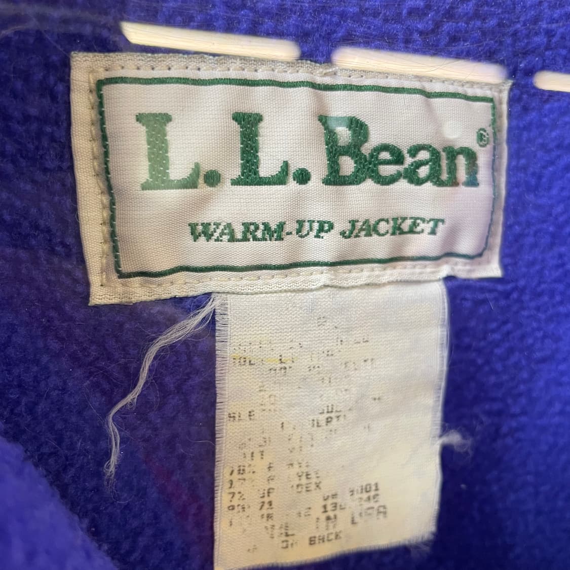 90s 엘엘빈 나일론 웜업자켓 상품이미지8