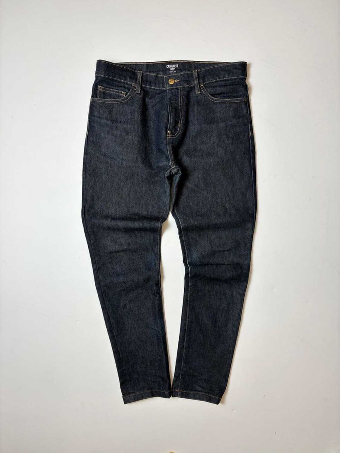 칼하트 다크 딥 블루 데님 팬츠 PN9341 상품이미지1