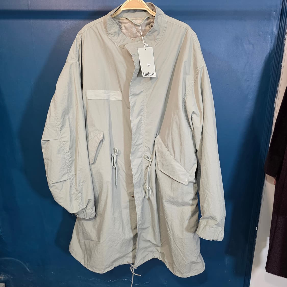 새상품)인더스트 M65 피쉬테일 롱 야상 자켓 점퍼 파카 2 상품이미지1