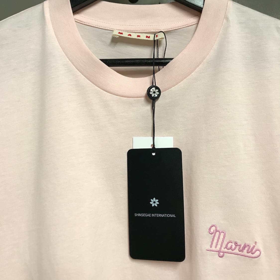 마르니 핑크 반팔 티셔츠 새상품 42(W) 상품이미지5