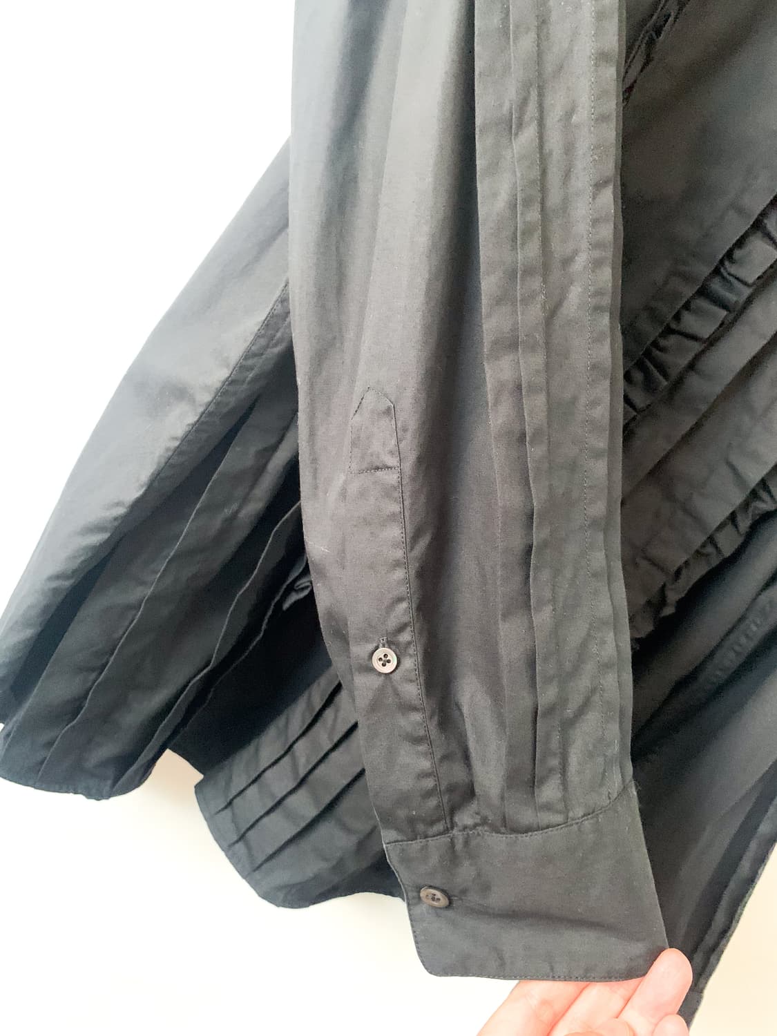 드리스 반 노튼 프론트 러플 블라우스 상품이미지6