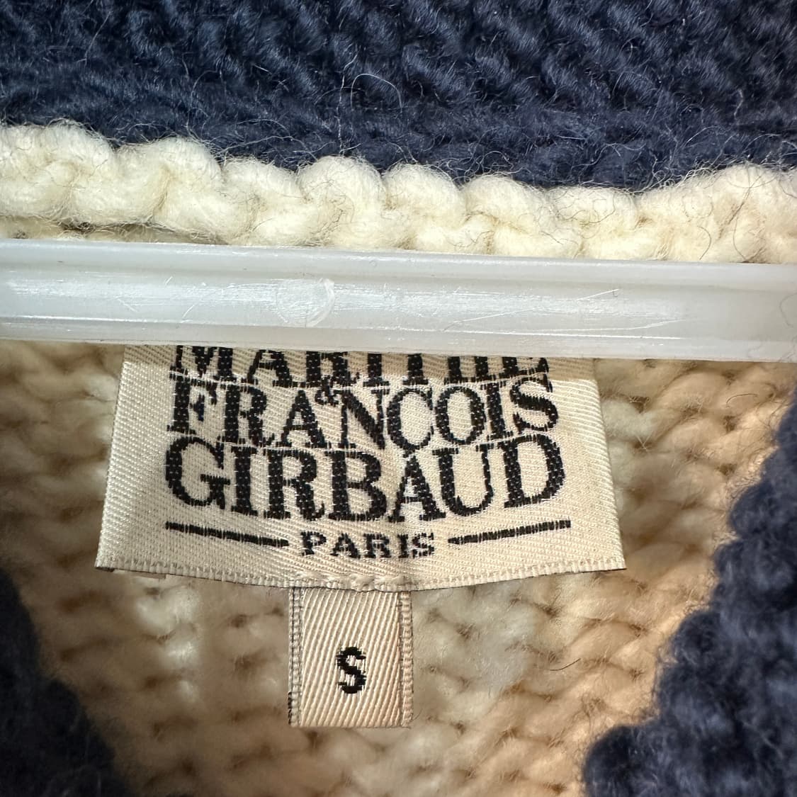 마리떼프랑소와저버 니트집업 가디건 S 상품이미지4