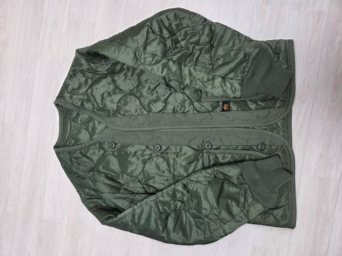 알파인더스트리 M-65 카키 야상 XS 내피포함 상품이미지10