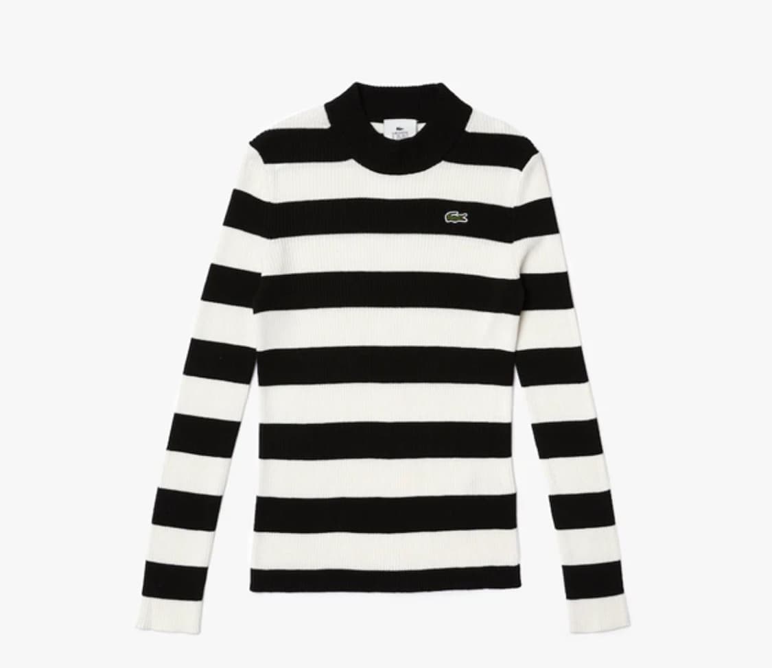 라코스테 스트라이프 긴팔 니트 티셔츠 상품이미지1