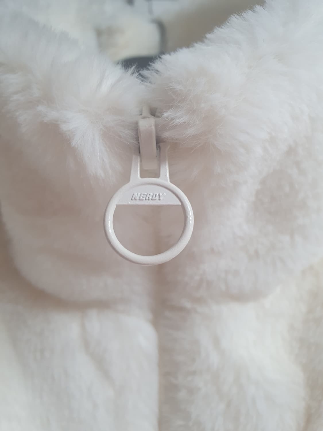 택포가 널디 자켓 뮬리 에코 퍼 크림 m 상품이미지6