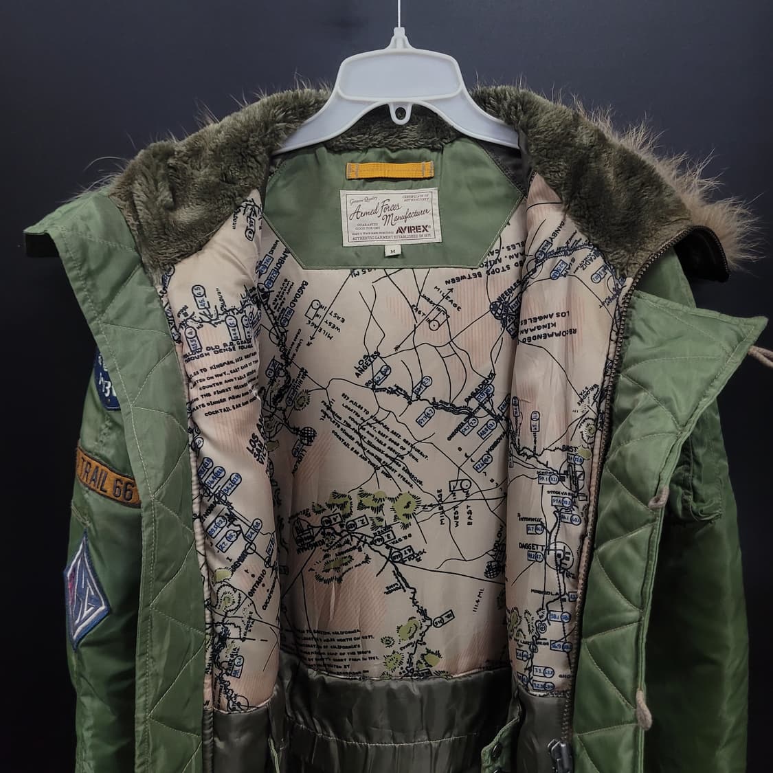 AVIREX 아비렉스 N-3B 빈티지 Parka 야상 상품이미지6