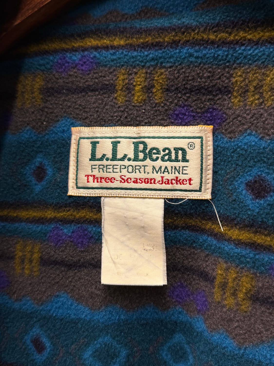 90s L.L.Bean Blank-Lined Three-Season Ja 상품이미지6
