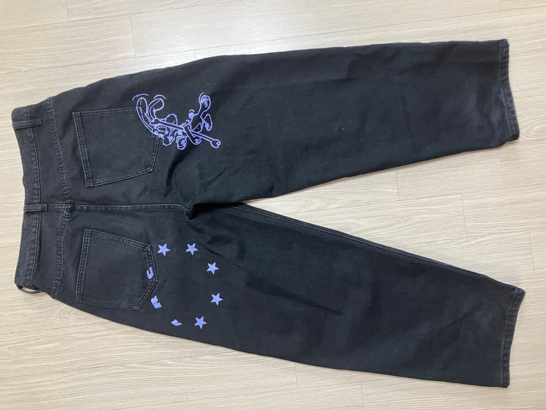 리트리버클럽 래빗 데님팬츠 블랙 M사이즈(LIL RABBIT DENIM) 상품이미지8