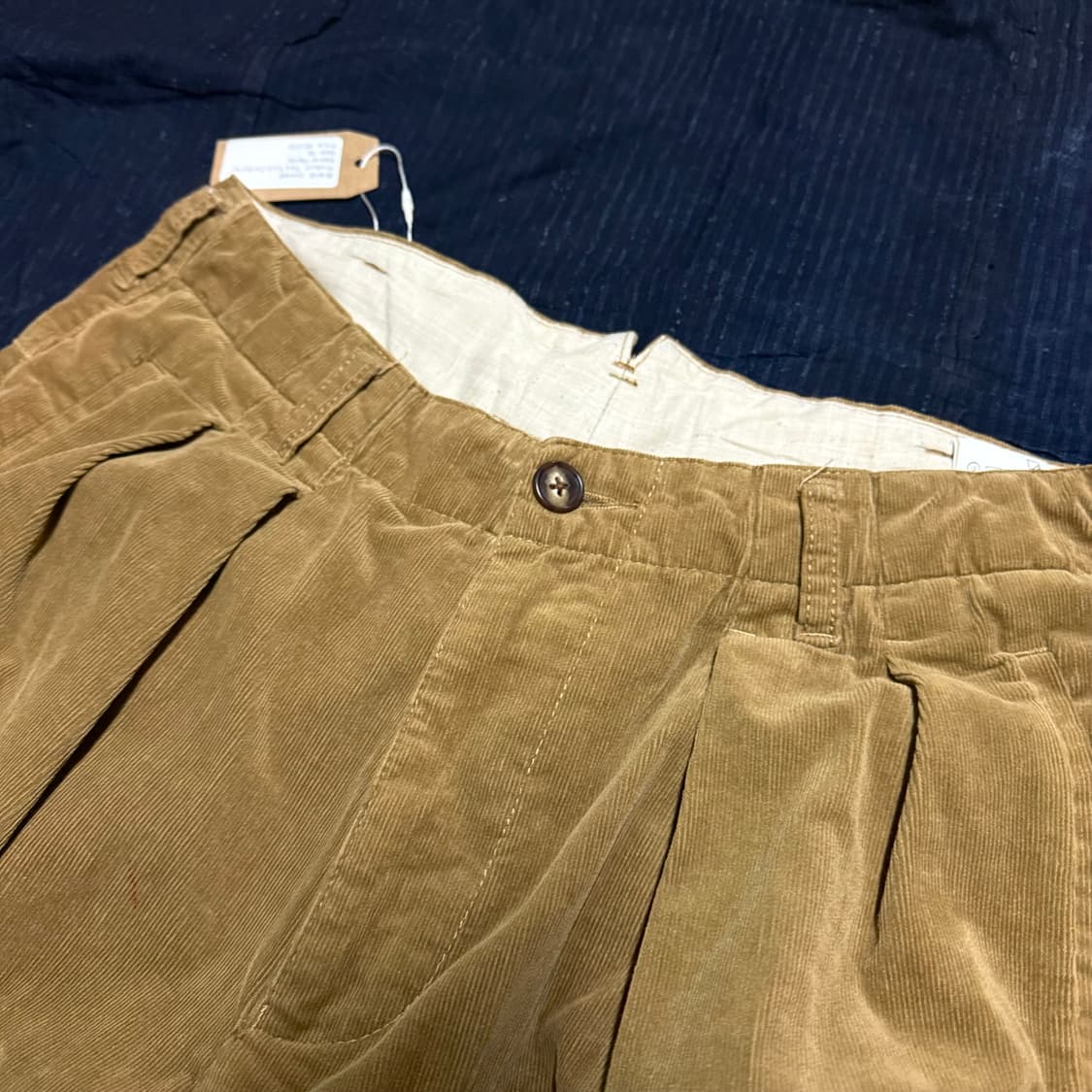 Junred 투턱 코듀로이 베이커 팬츠 M 상품이미지2