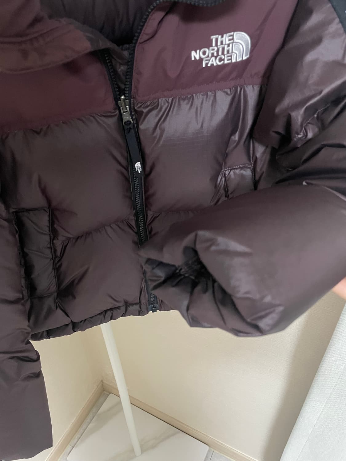 더 노스 페이스 화이트 라벨 노벨티 눕시 다운 재킷 코코아 브라운 (W) 상품이미지3