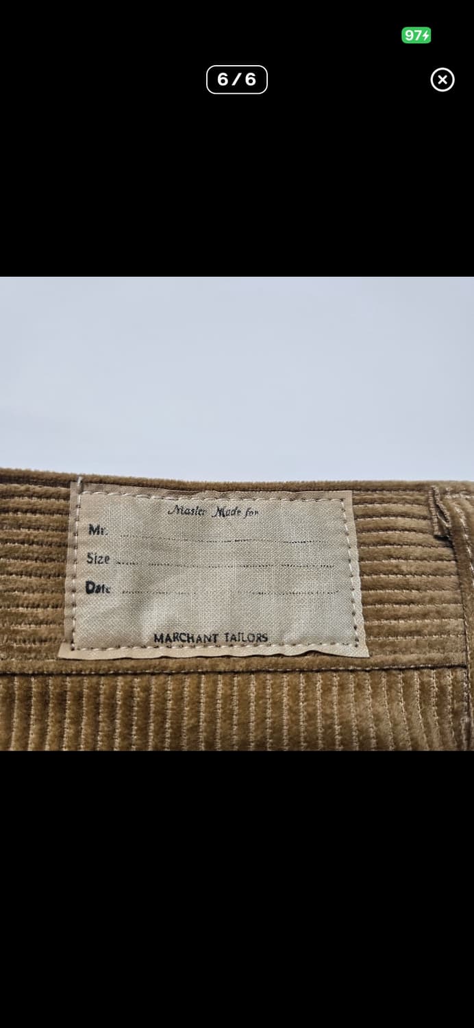 캐피탈 코듀로이 플레어 팬츠 상품이미지6