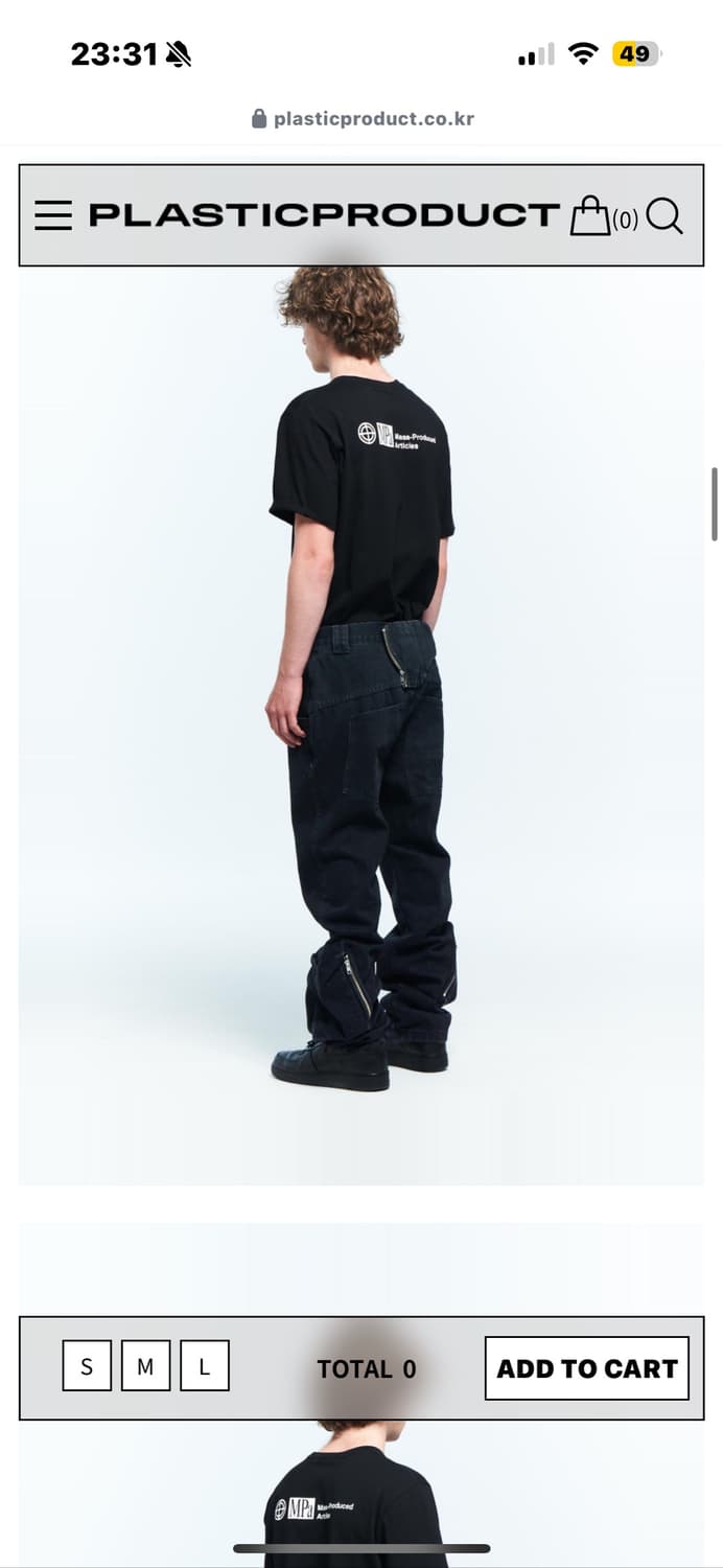 MPa ANKLE CARGO PANTS (BLACK) 상품이미지2