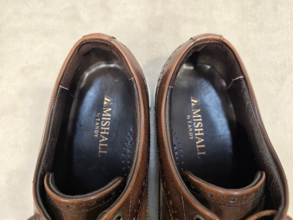 탠디 남성 브라운 윙팁 구두 265mm 상품이미지5