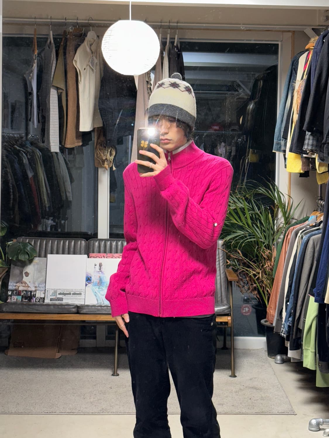 랄프로렌 로렌 액티브 니트 집업 상품이미지5