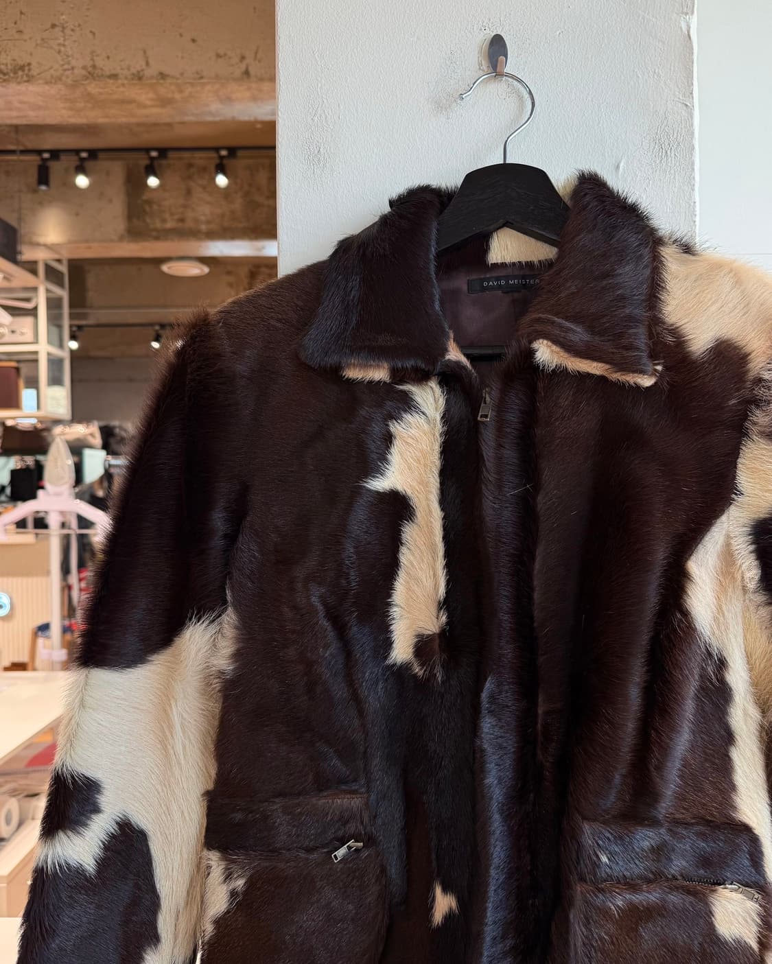 데이비드 마이스터 브라운 카우 송치 자켓 상품이미지4