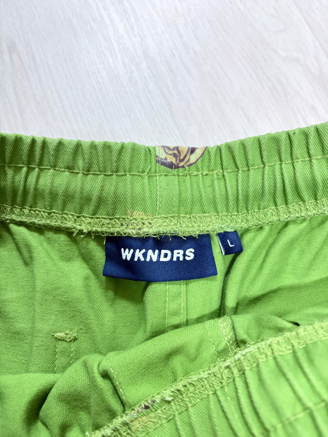 위캔더스 킹팬츠 그린 L 상품이미지3