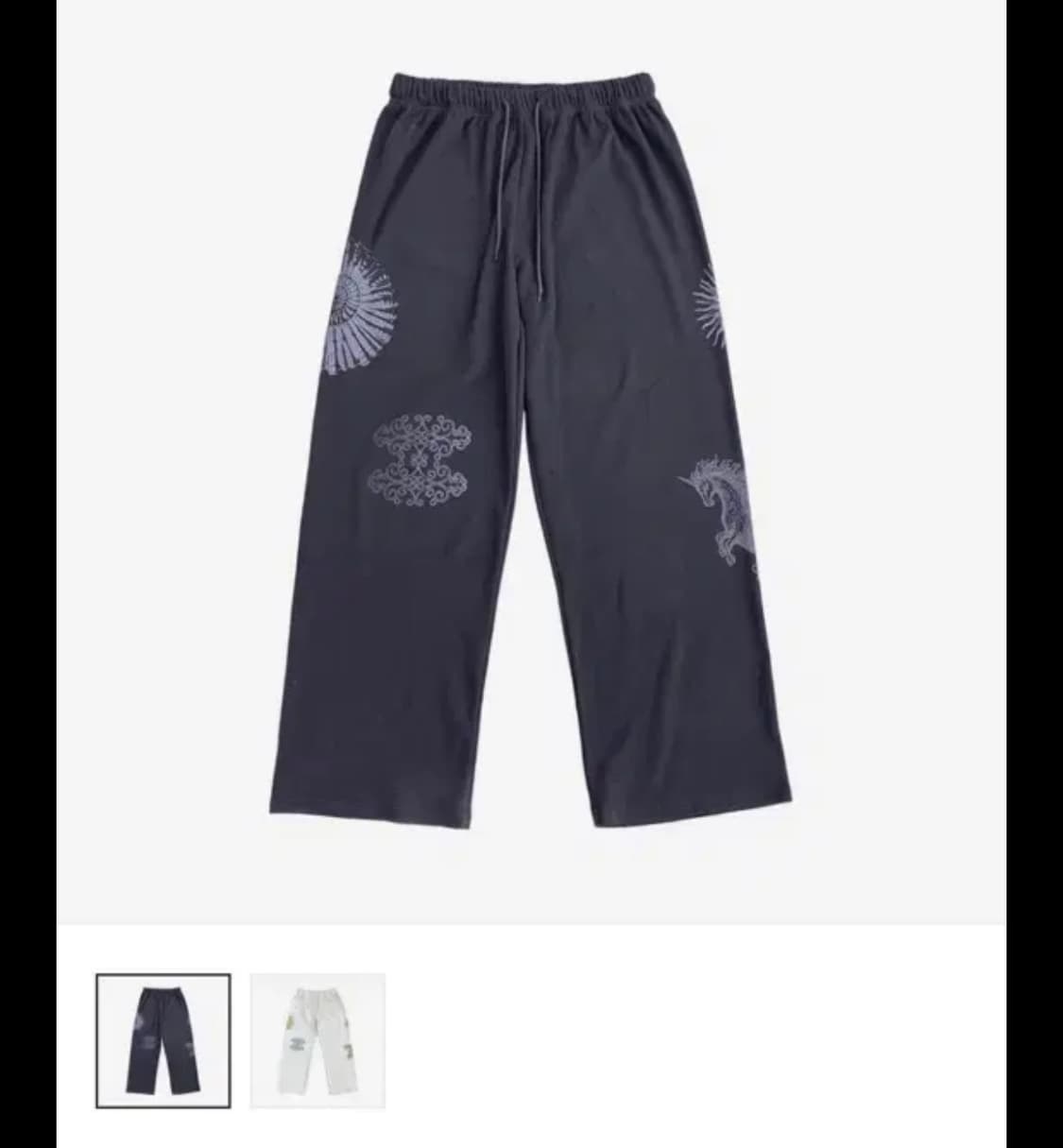 투머치택스 와플 팬츠 차콜 (초판) 상품이미지1