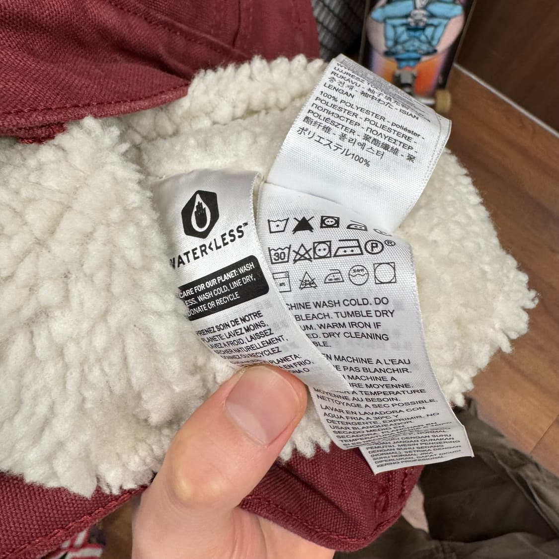 리바이스 타입 3 쉐르파 트러커 자켓 레드 XL 상품이미지7