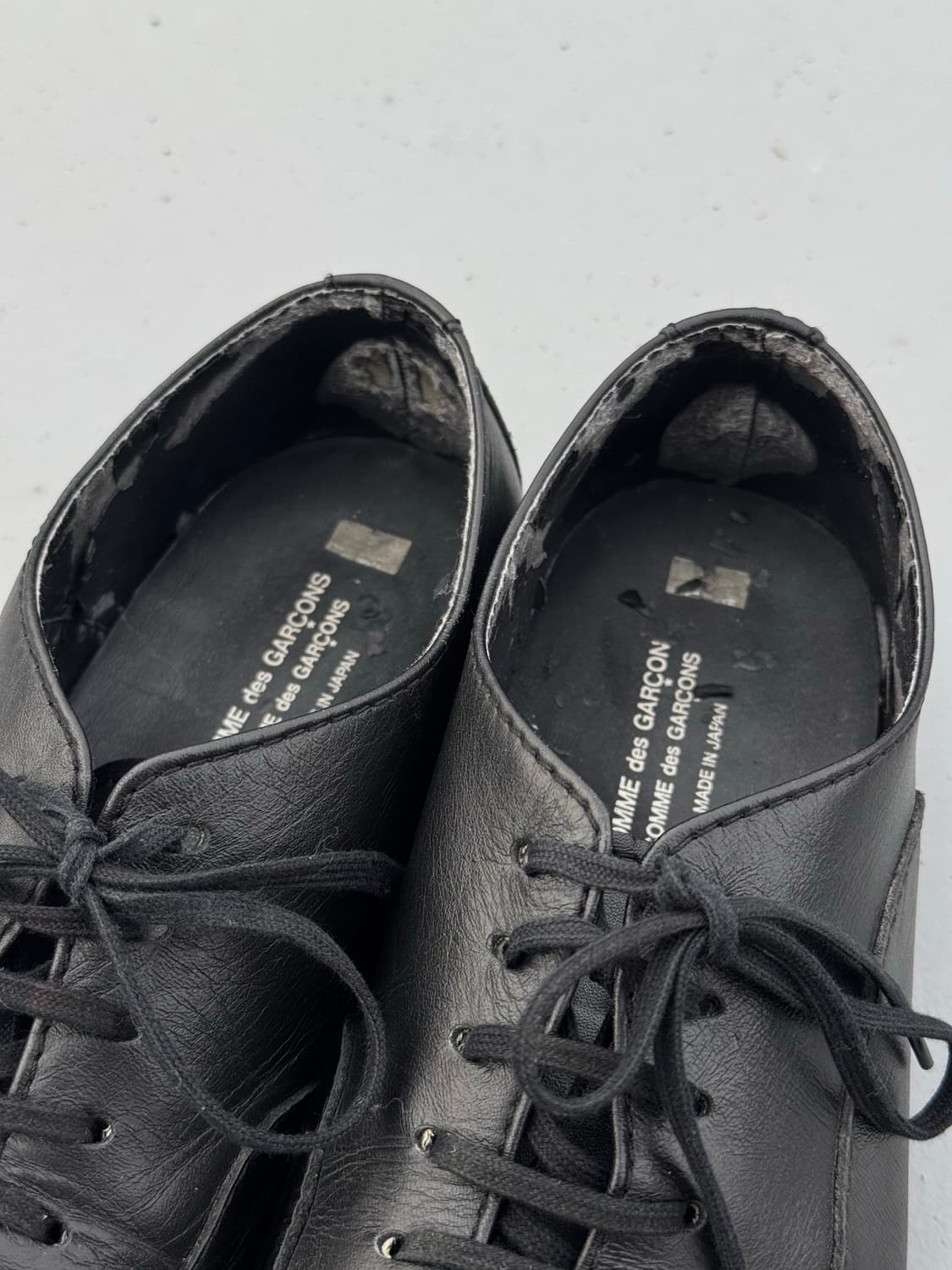 CDGCDG Plain Toe Derby Shoes 상품이미지4