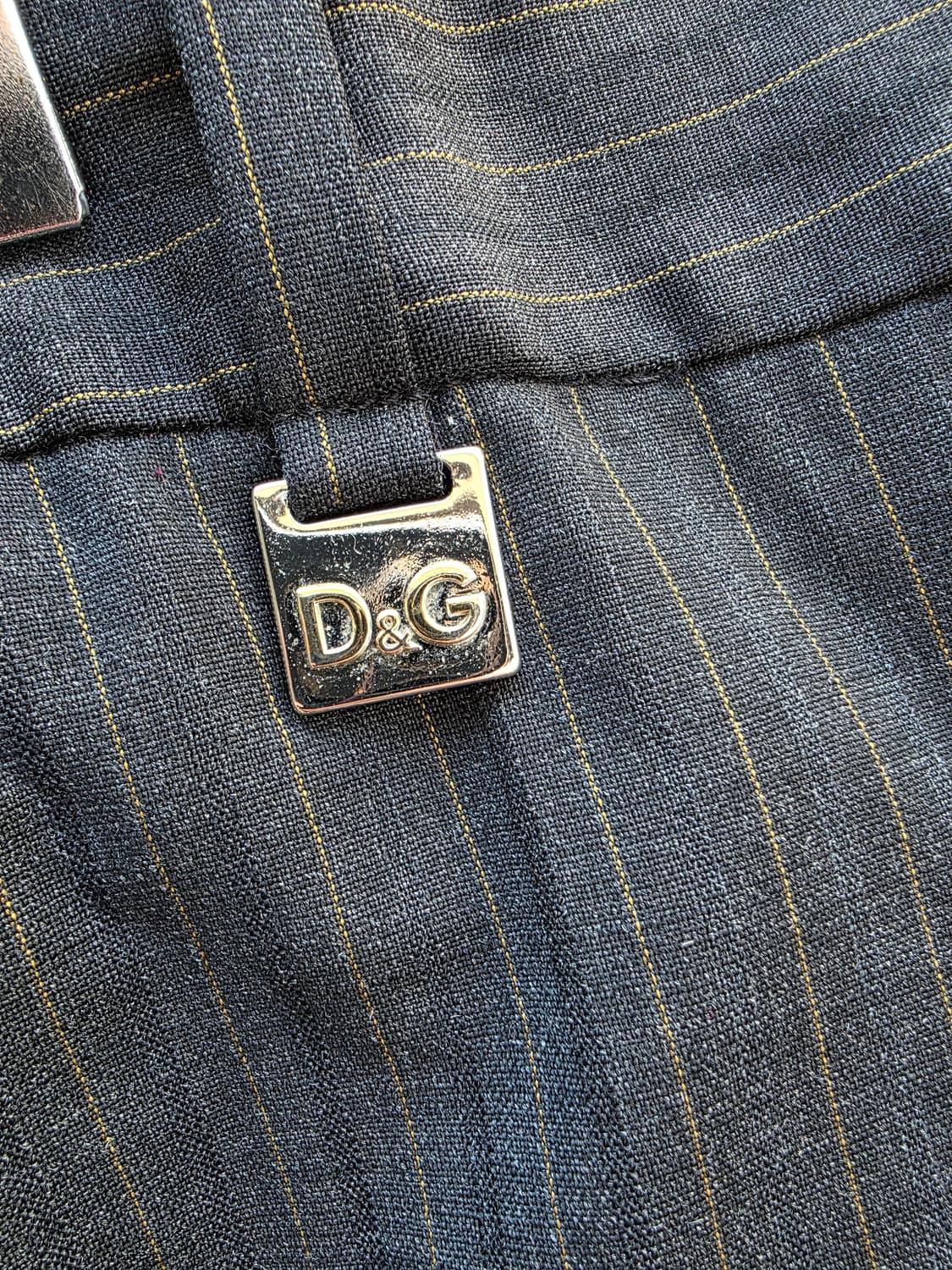 D&G(돌체앤가바나) 핀스트라이프 울 슬랙스 상품이미지3