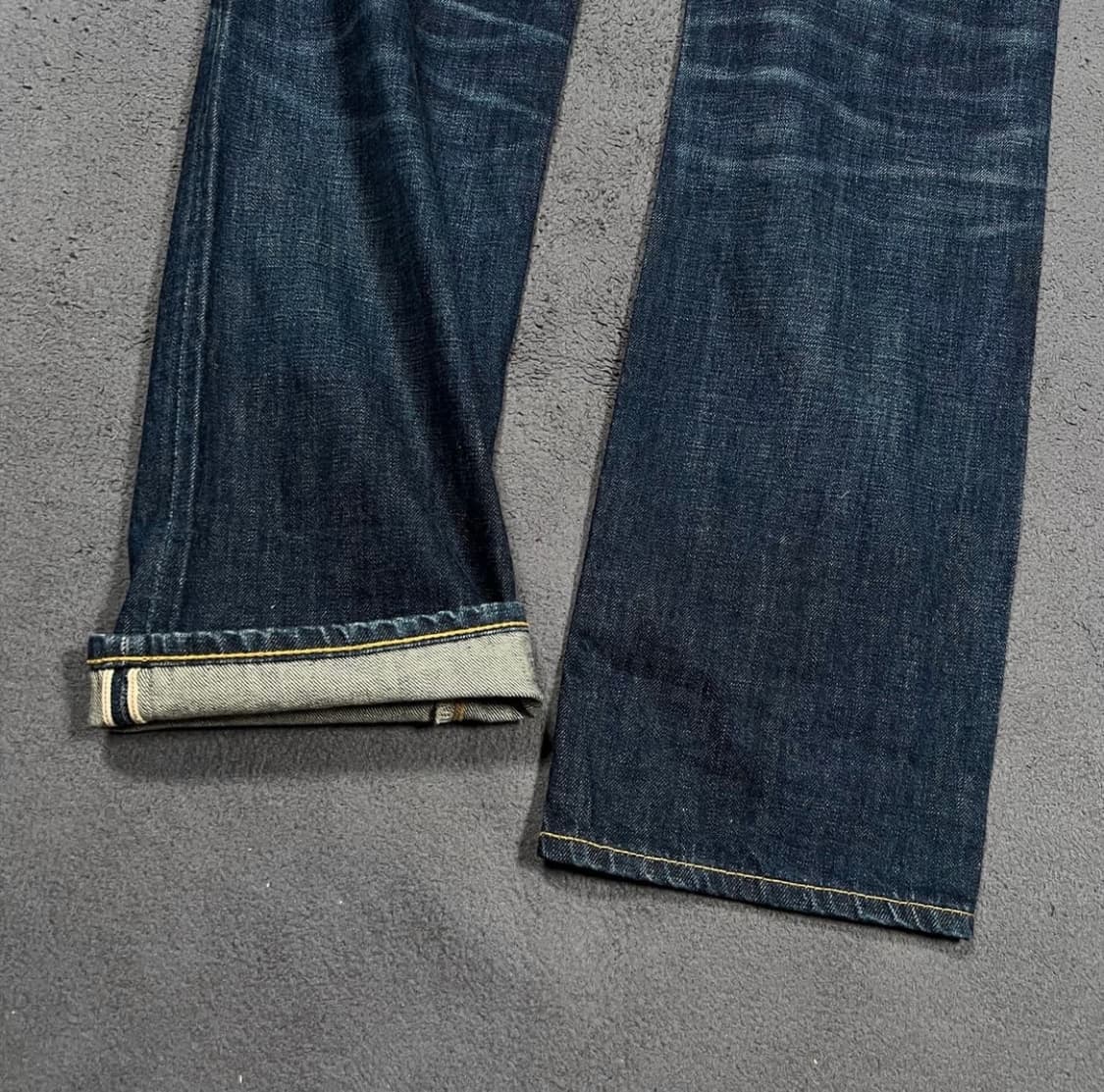 RRL 더블알엘 로우 스트레이트 Stillwater 셀비지 데님팬츠 상품이미지5