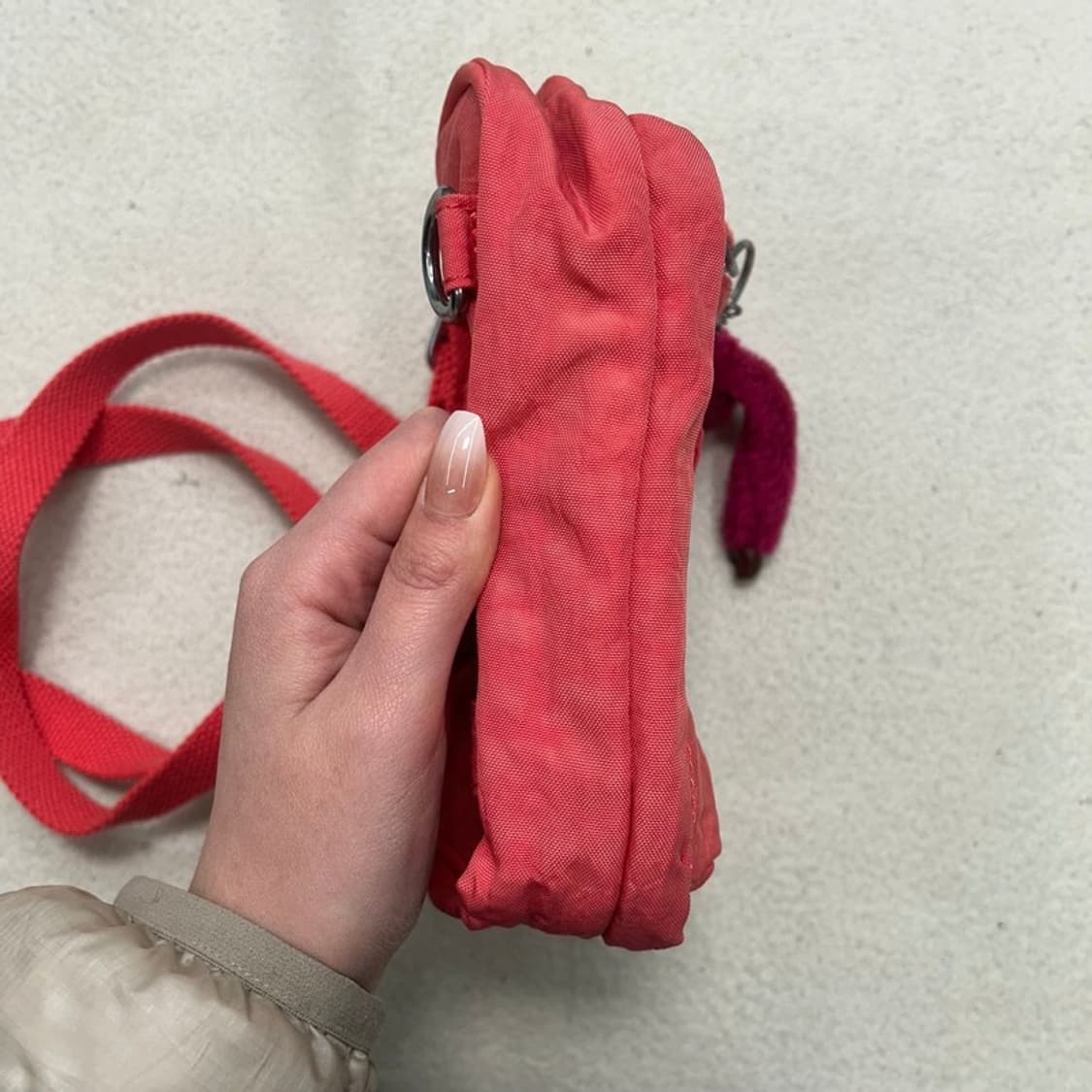 키플링 미니 크로스백 레드 상품이미지5