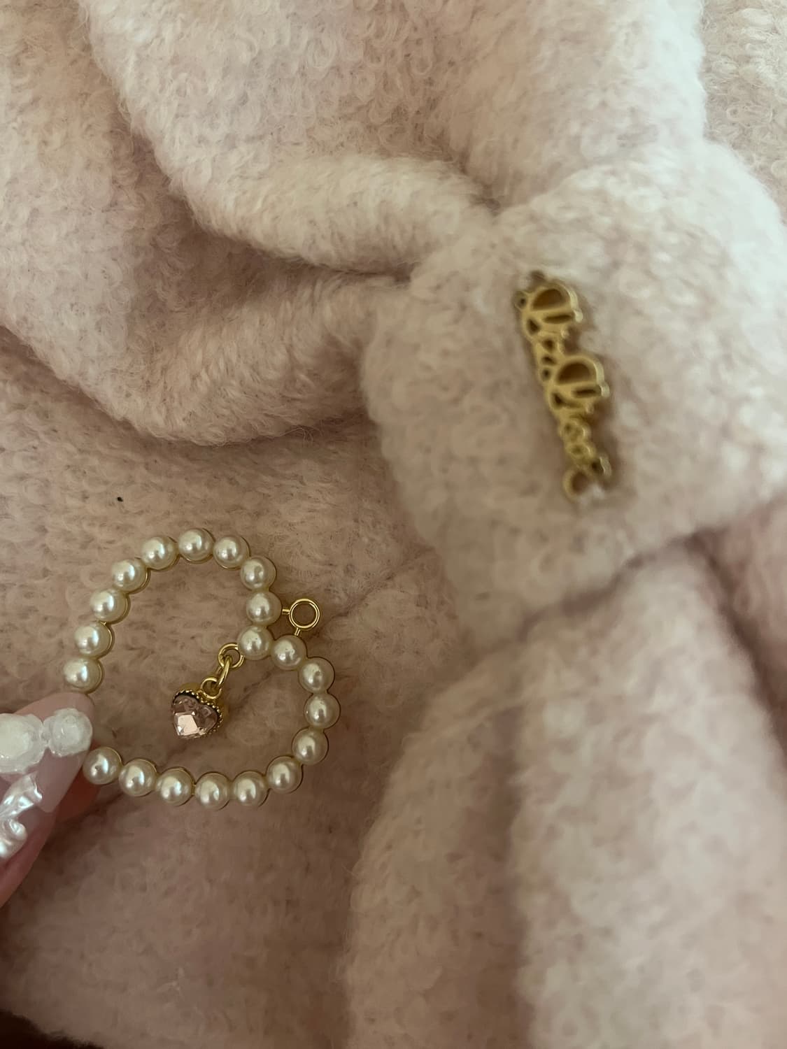 LIZ LISA pink coat 상품이미지5