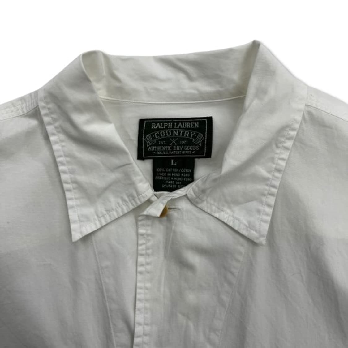 랄프로렌 컨트리 빈티지 화이트 셔츠 상품이미지5
