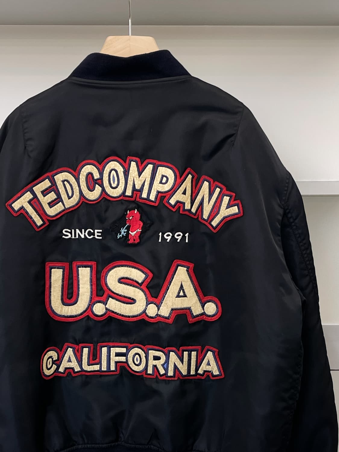 테드컴퍼니 U.S.A.F 데빌 보이 ma-1 자켓 상품이미지7