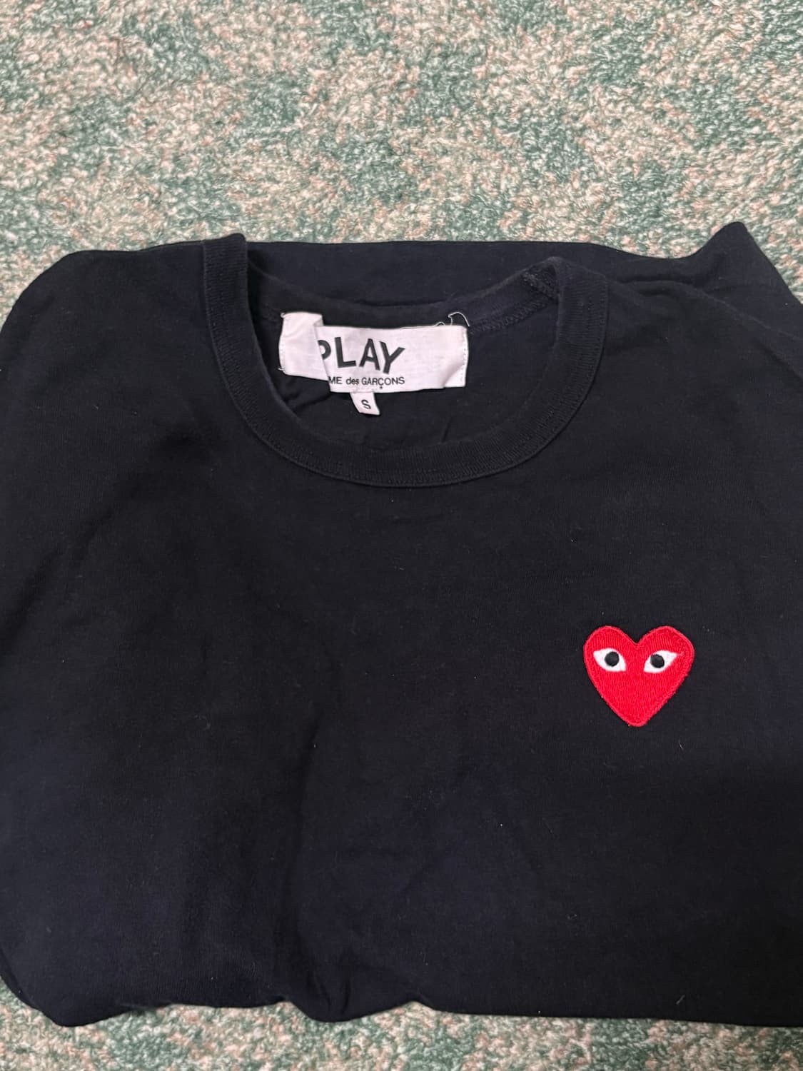 꼼데가르송 긴팔 보더티 S 상품이미지1