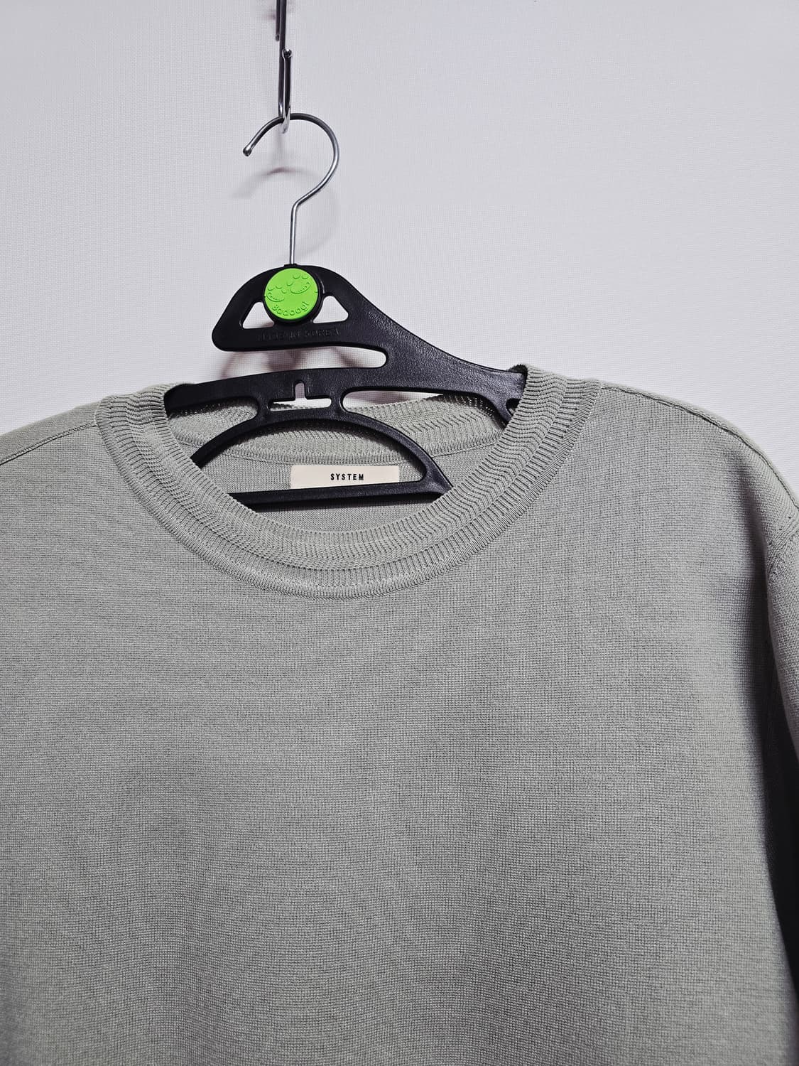 시스템 연그린 플리츠 롱 니트 원피스 상품이미지2