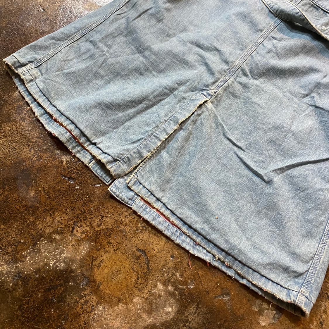 캐피탈 빈티니 데님 롱 코트  상품이미지4