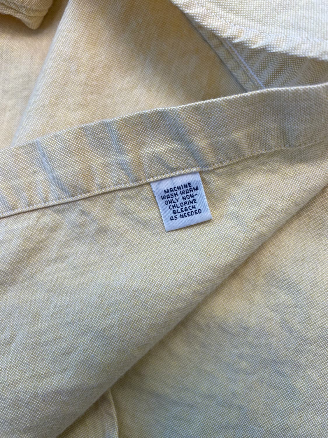 폴로 랄프로렌 옐로우 옥스포드 셔츠 (yarmouth fit) 상품이미지4