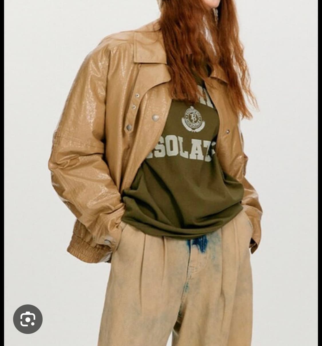 TheOpen Product 더오픈프로덕트 레더 봄버 자켓 상품이미지3