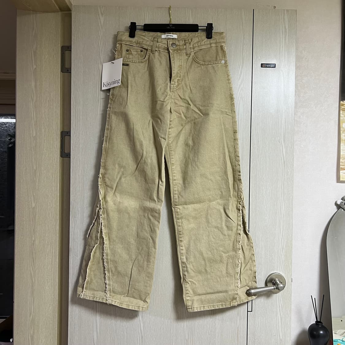 키시닝 로우라이즈 팬츠 s 새상품 상품이미지2