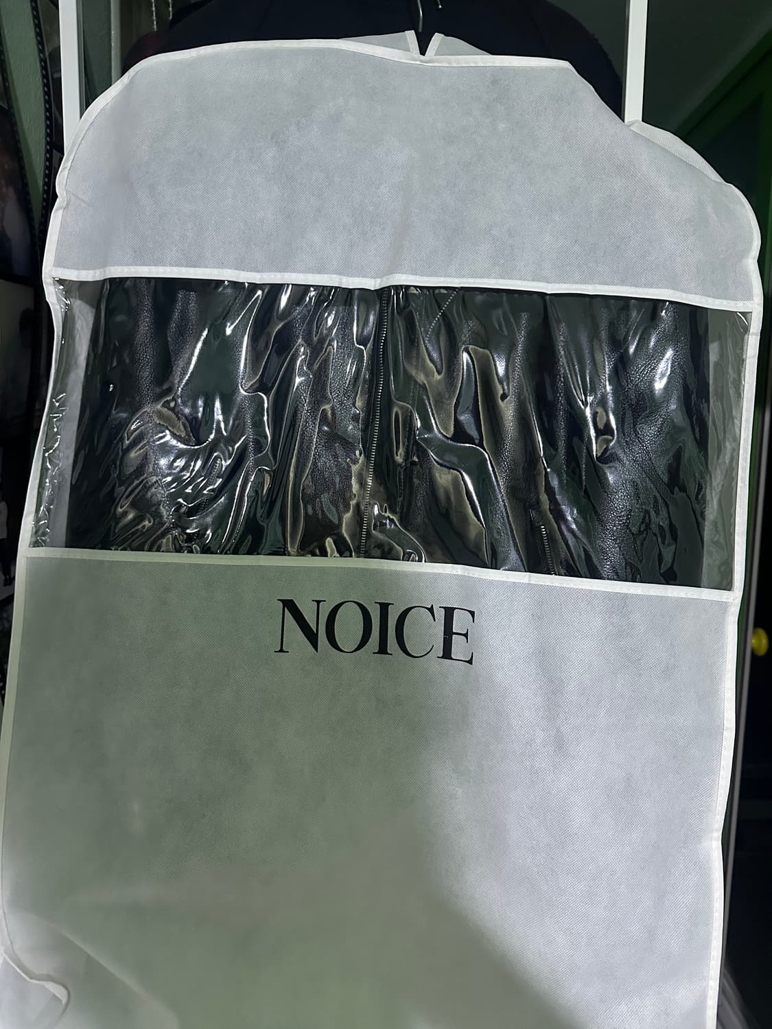 NOICE 노이스 레더 자켓 블랙 급처 m 상품이미지8