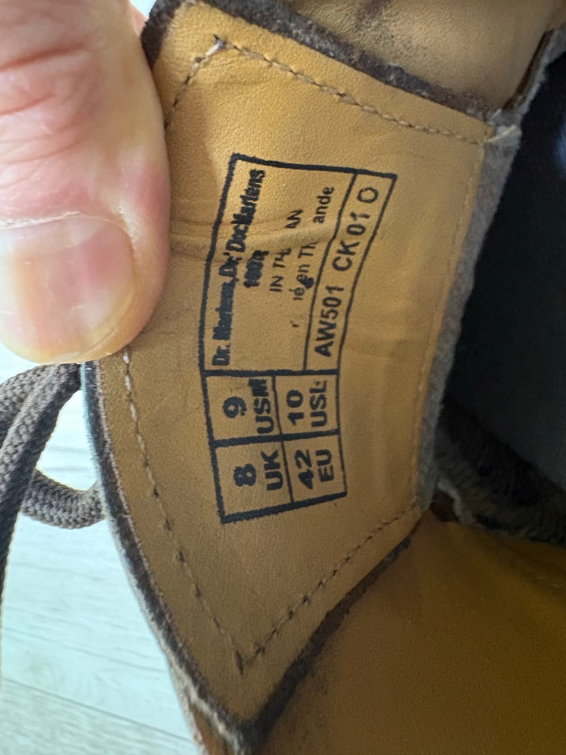 닥터마틴 1461 3홀 크레이지홀스 270 상품이미지7