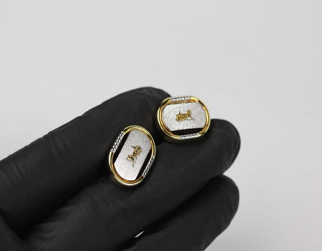 셀린느 미사용 S등급 남자 명품 커프스 빈티지 상품이미지7