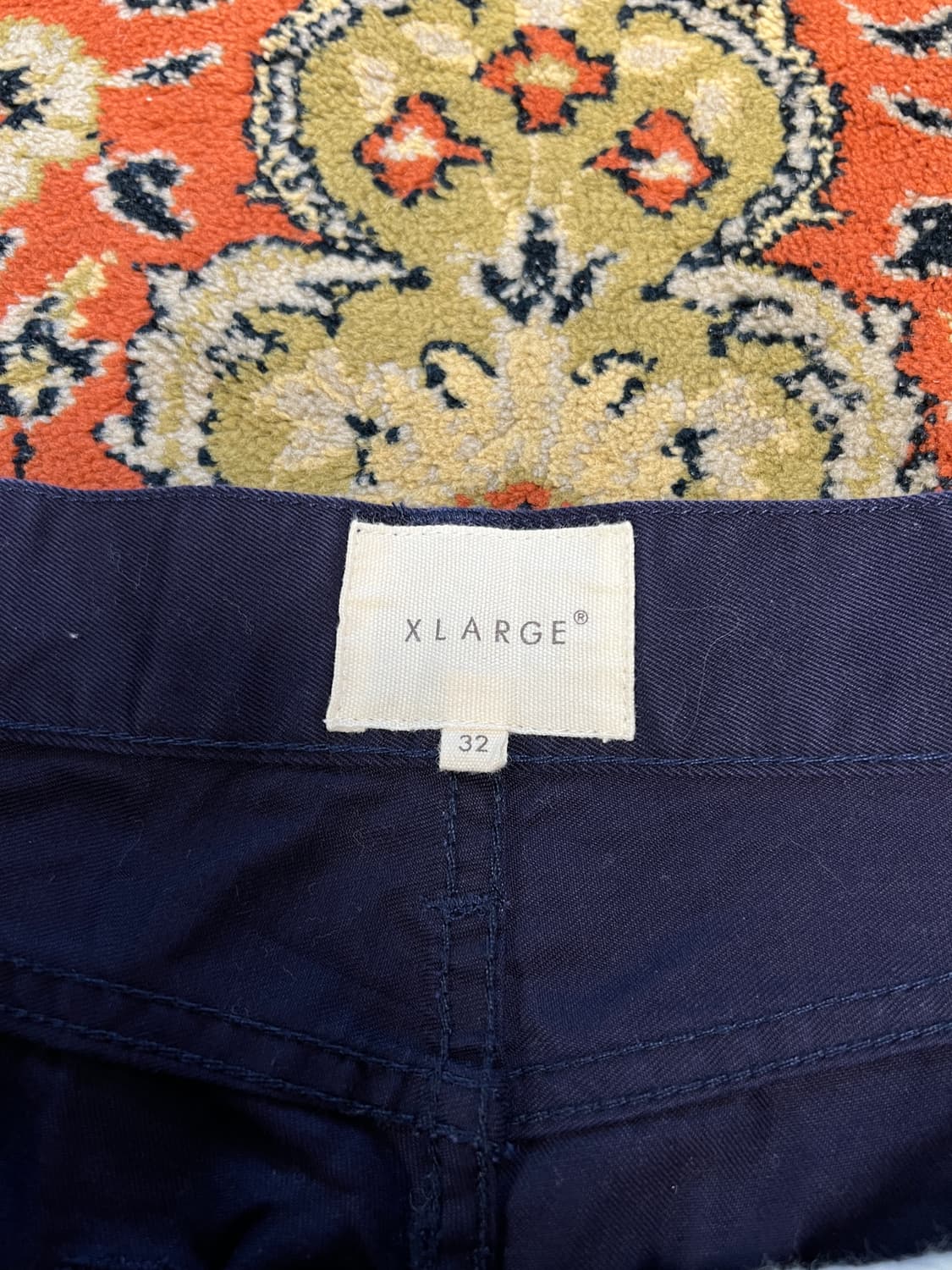 [32] Xlarge 엑스라지 재팬 퍼플 코튼 팬츠 상품이미지3