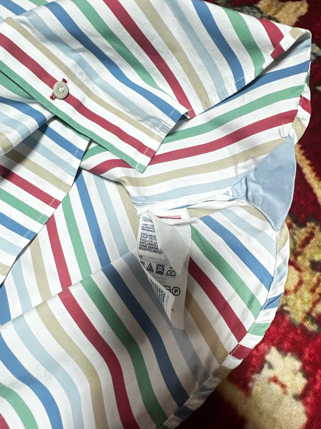 타미힐피거 80s 코튼 스트라이프 셔츠 상품이미지4