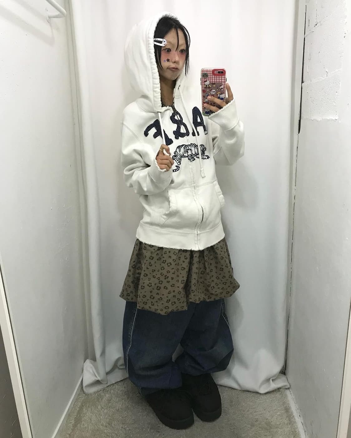 Abercrombie Logo Hood Zip-Up ( Rare ) 상품이미지2