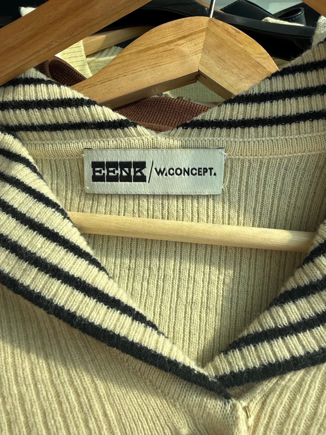 EENK x W컨셉 세일러 니트 가디건 S 상품이미지2