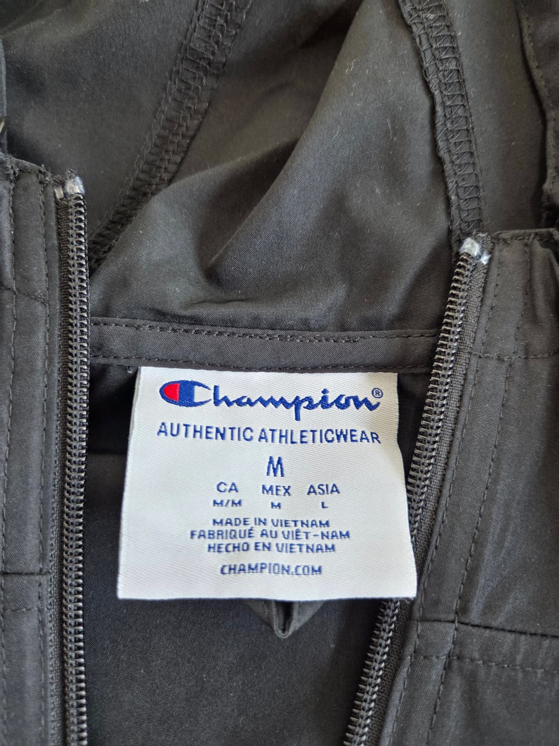 챔피온 아노락 바람막이 블랙M 상품이미지3