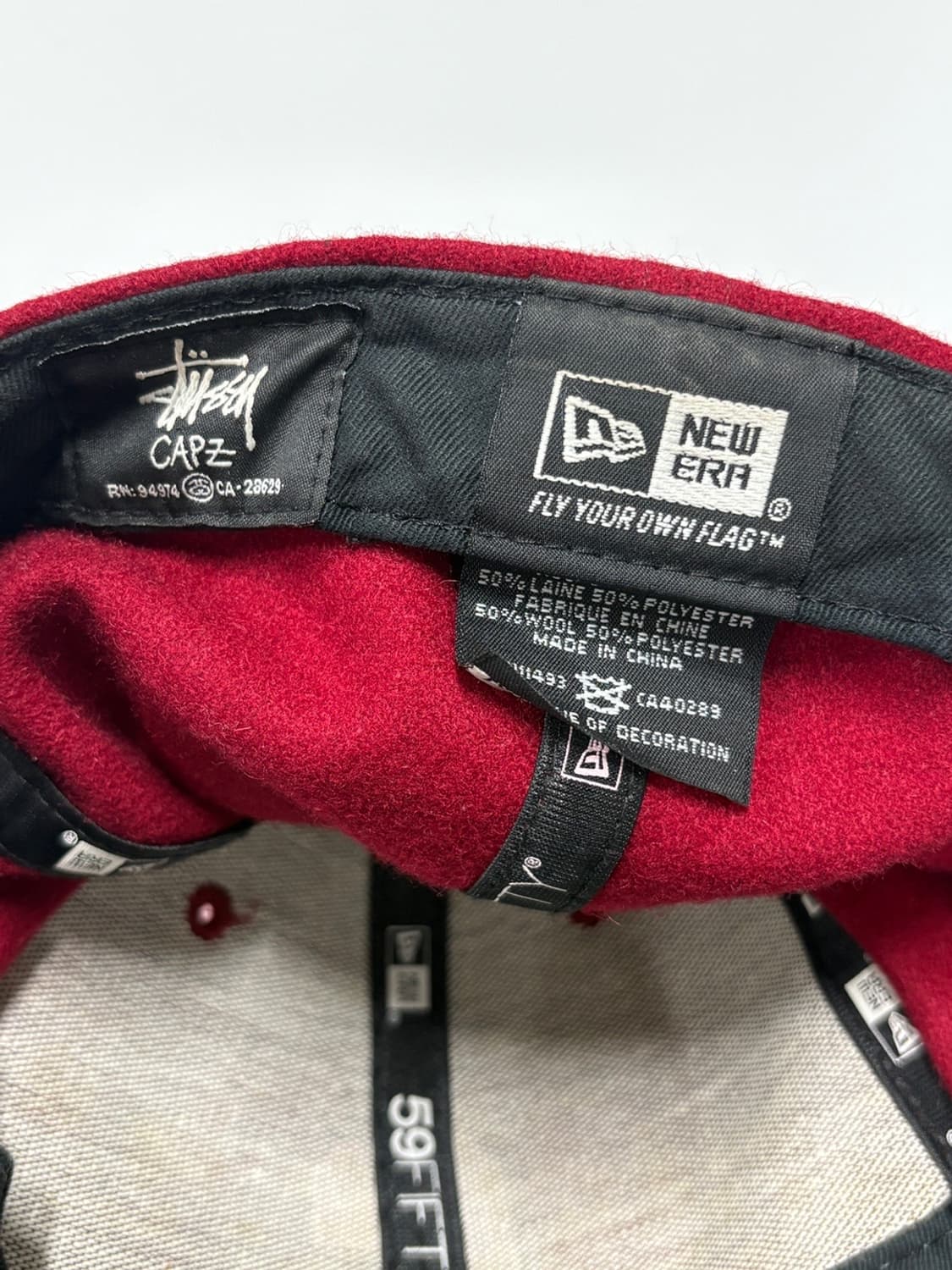 Old Stussy X Newera 스투시 뉴에라 볼캡 상품이미지6