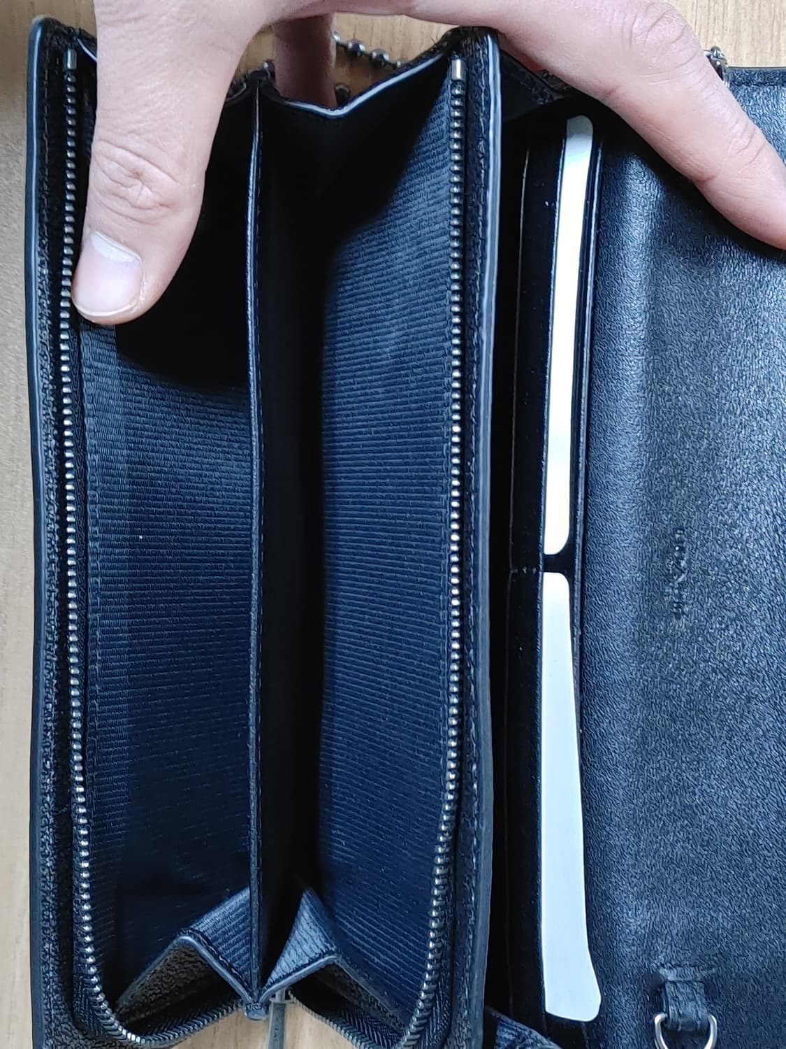 COACH 코치 소가죽 장지갑 미니백 상품이미지9