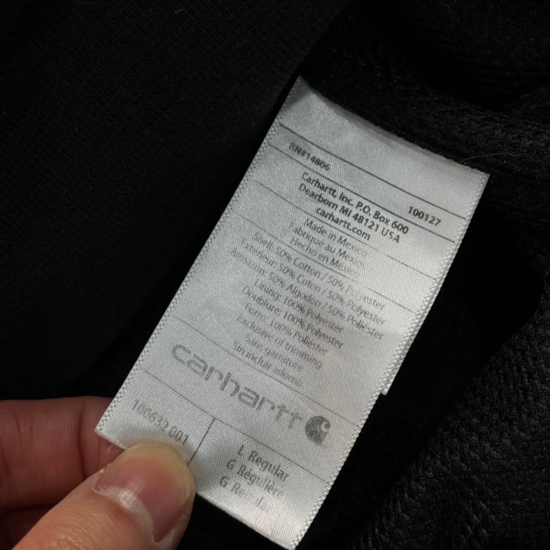 100 칼하트 써멀 레인디펜더 후드집업  상품이미지4