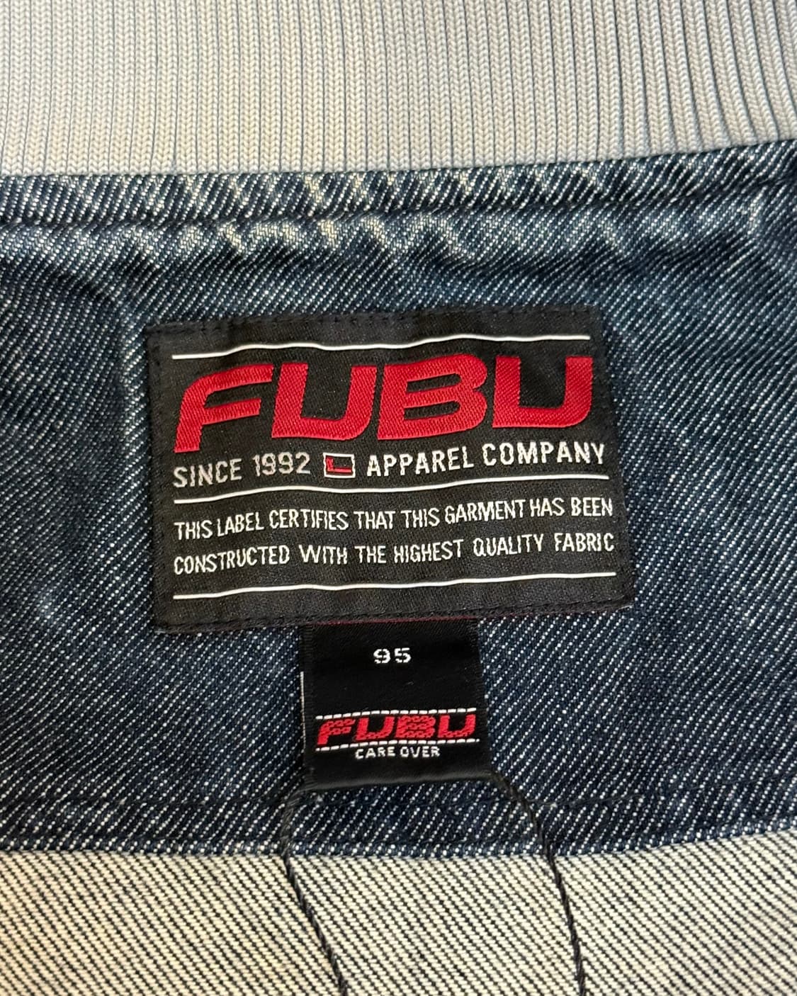 FUBU 90s 데님 바시티 자켓 상품이미지6
