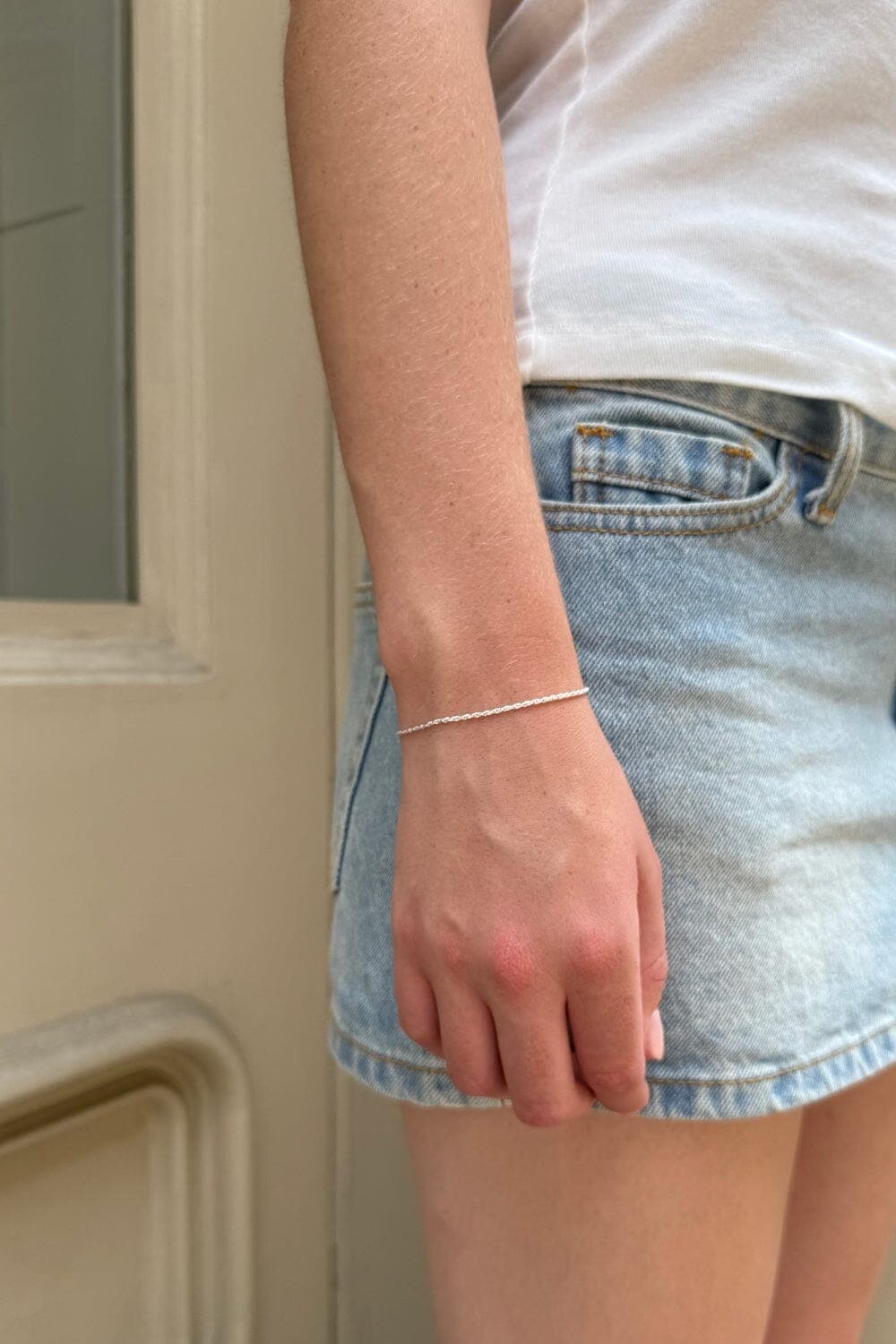 브랜디멜빌 여리 꼬임 팔찌 상품이미지1