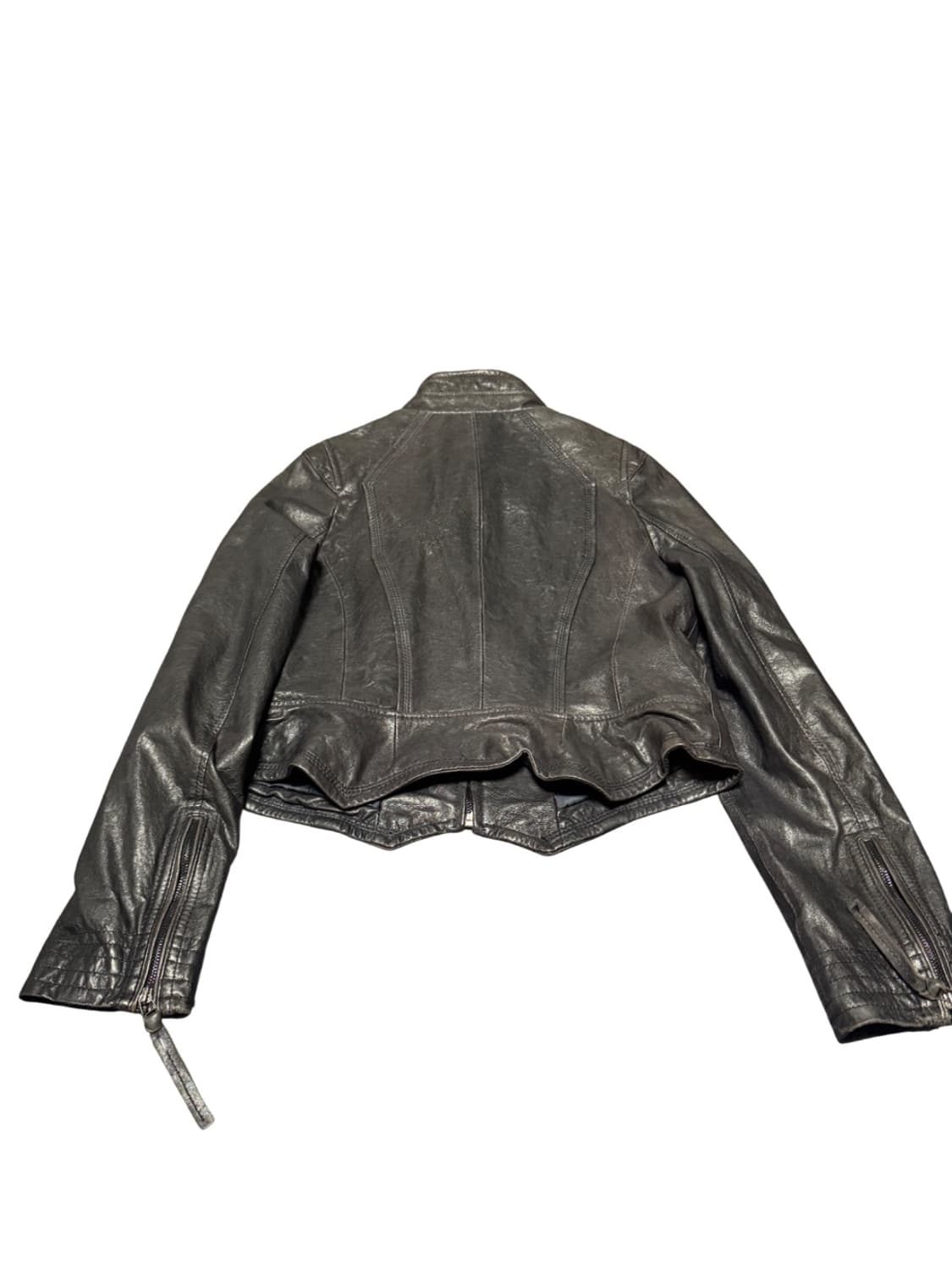 00s Vintage Leather Jacket 상품이미지2