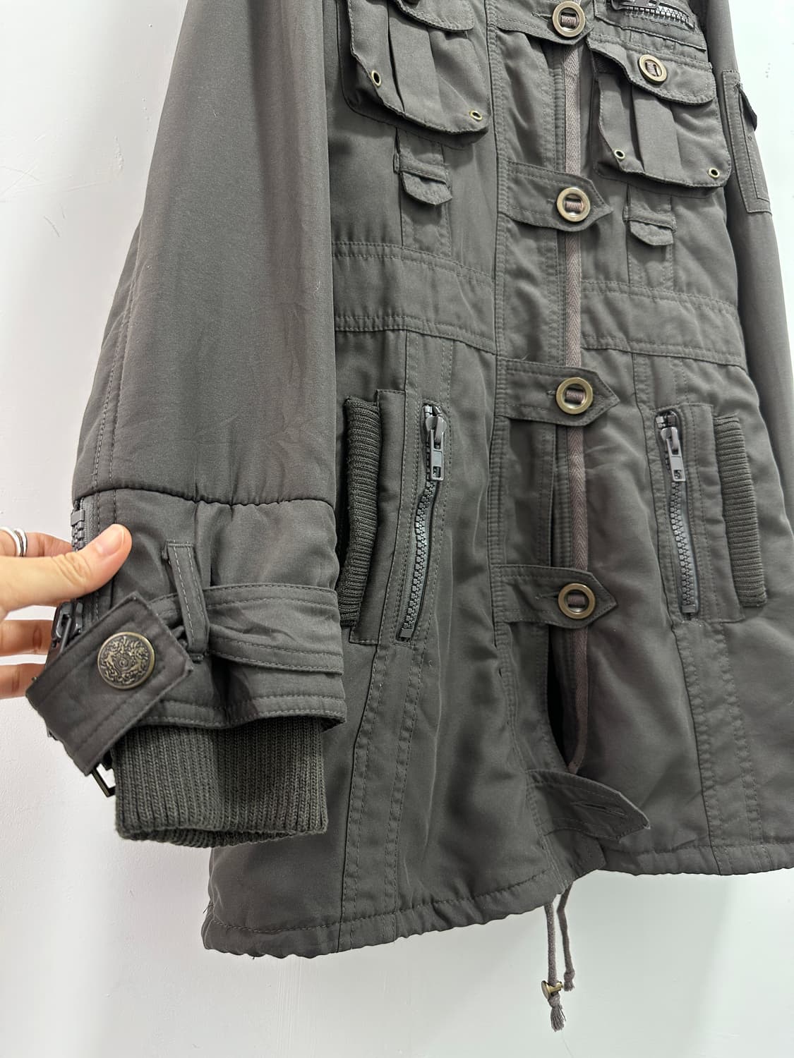 Gimmick multi pocket grunge jacket 상품이미지5